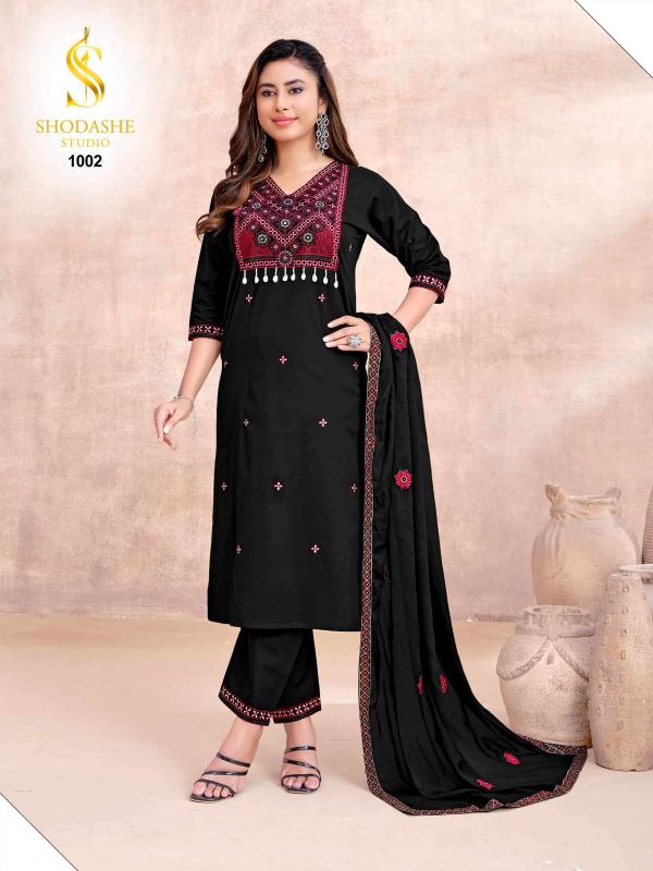 Shodashe Kesar catalog ajarakh cotton kurtis