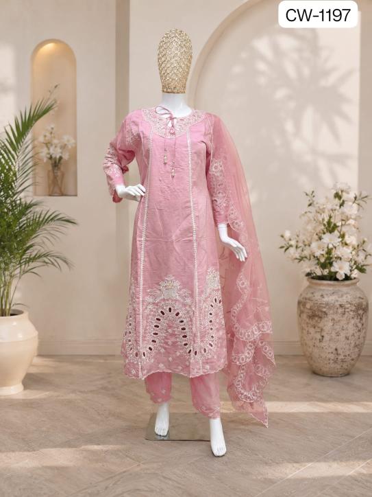 Shrddha Mushk CW 1197 Catalog surat Pakistani copy suits shop in vadodara