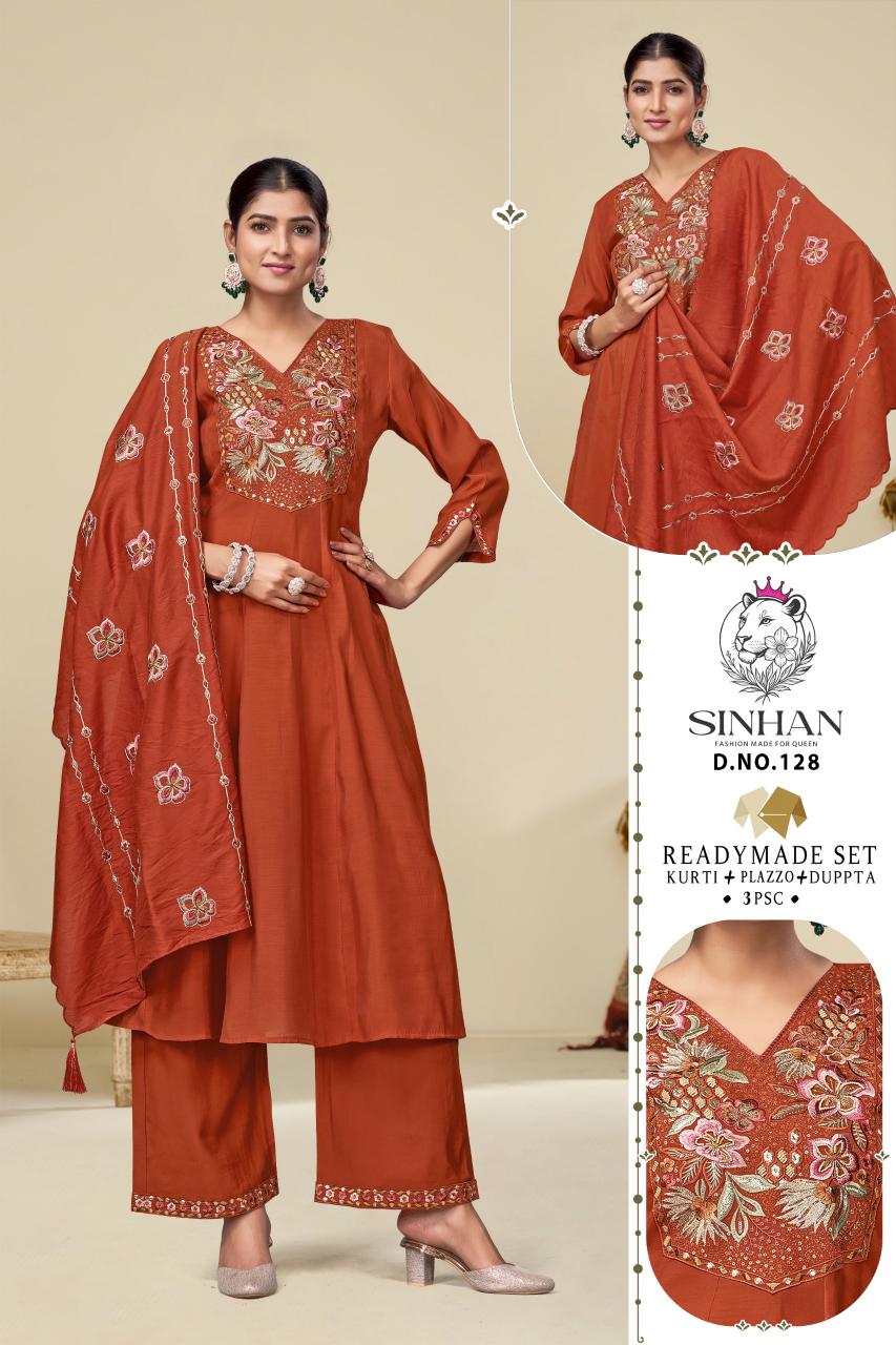 Sinhan 128 catalog wholesale kurti market in amravati