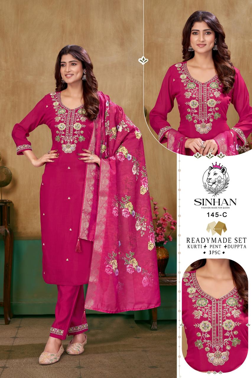 Sinhan 145 catalog wholesale market for kurtis