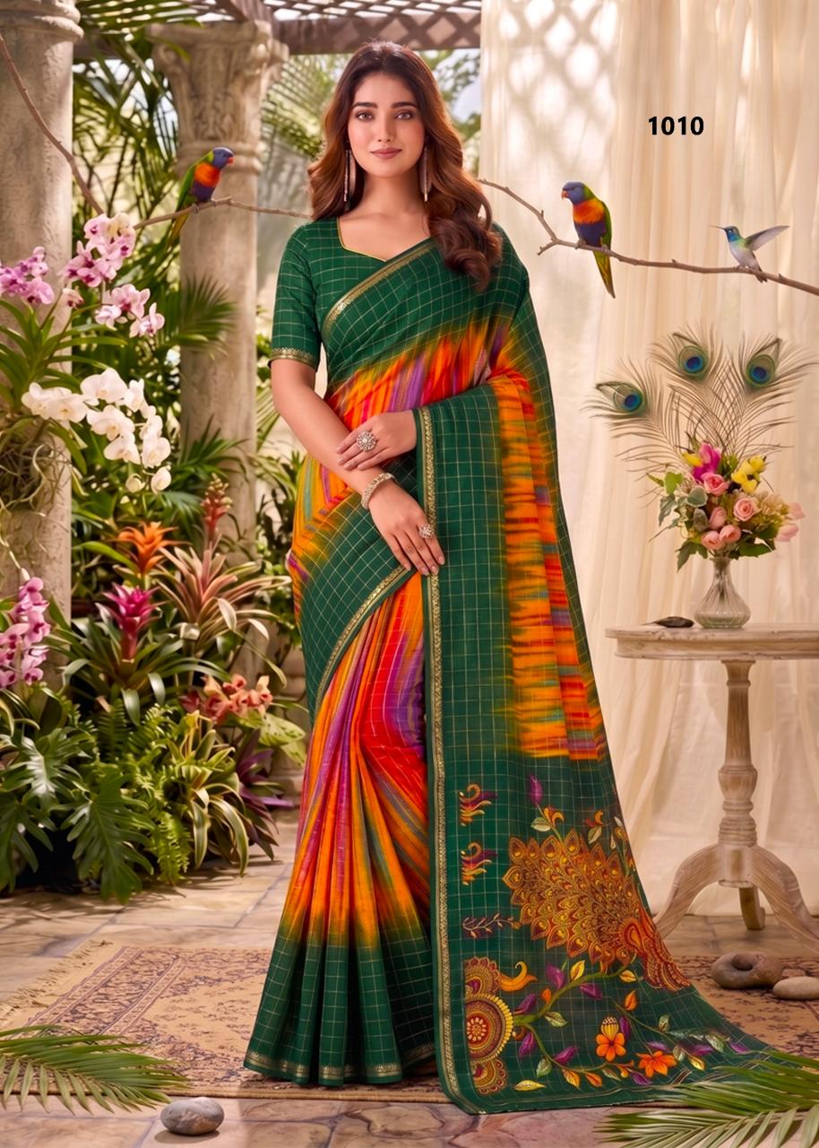 Sr Roheni catalog surat wholesale sarees prices