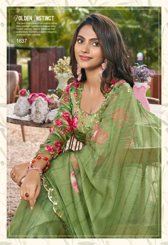 Stavan Lavika catalog pure chiffon saree wholesalers