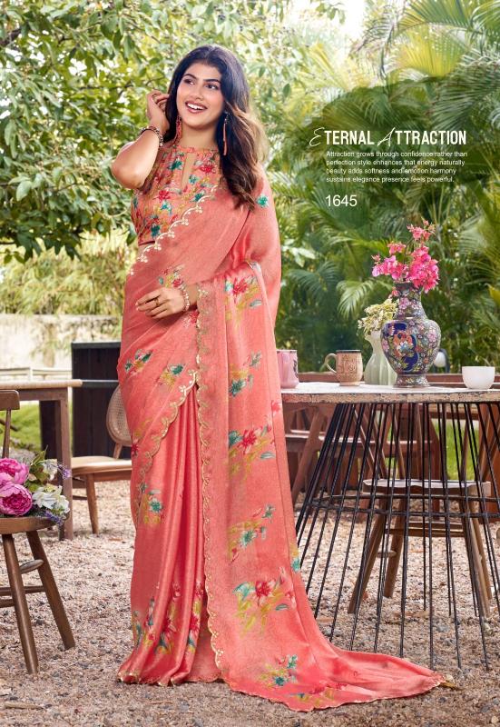 Stavan Lavika catalog pure chiffon saree wholesalers