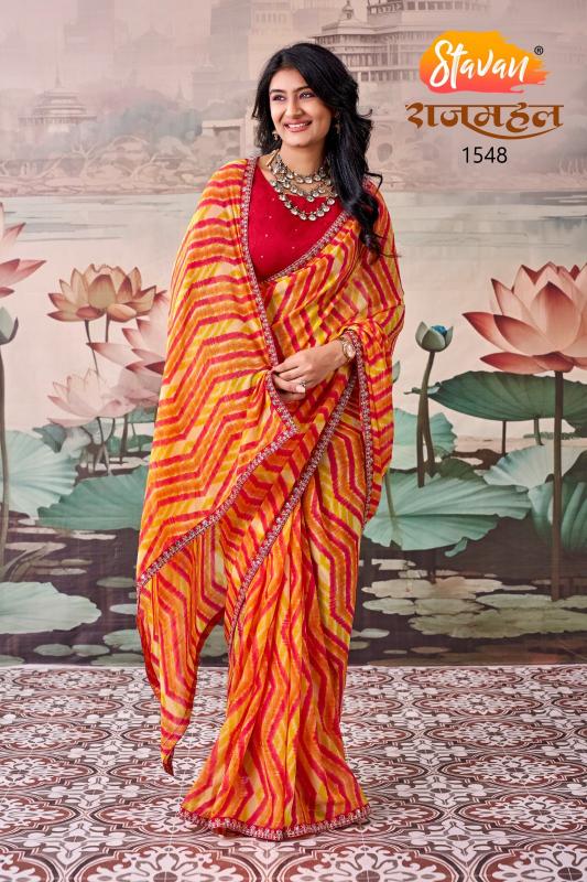 Stavan Rajmahal catalog best wholesale saree market in india
