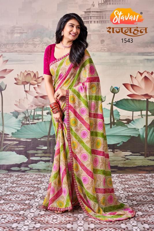 Stavan Rajmahal catalog best wholesale saree market in india