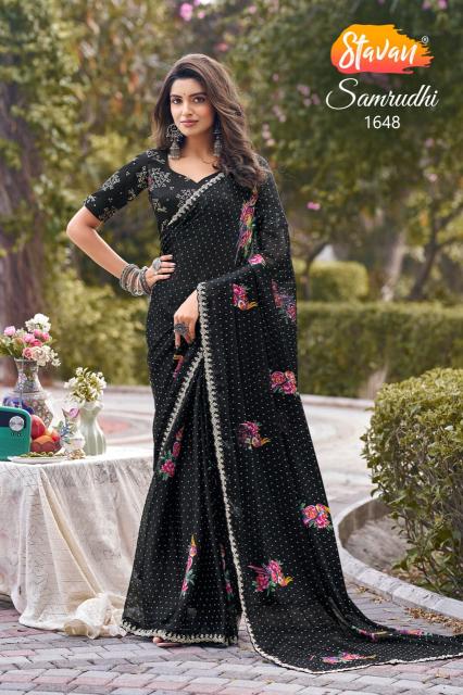 Stavan Samrudhi catalog wholesale saree from india