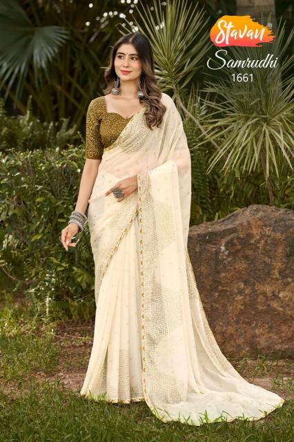 Stavan Samrudhi catalog wholesale saree from india