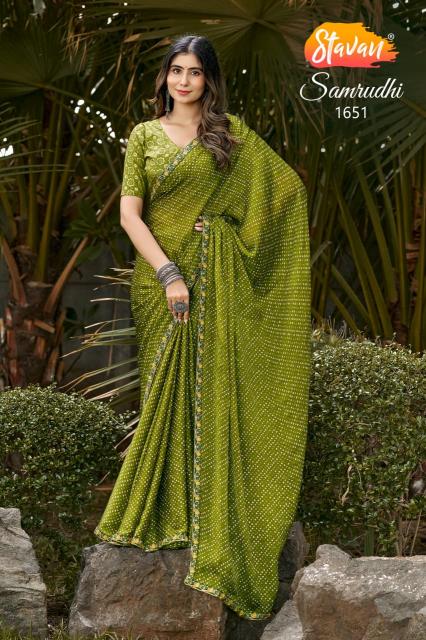 Stavan Samrudhi catalog wholesale saree from india