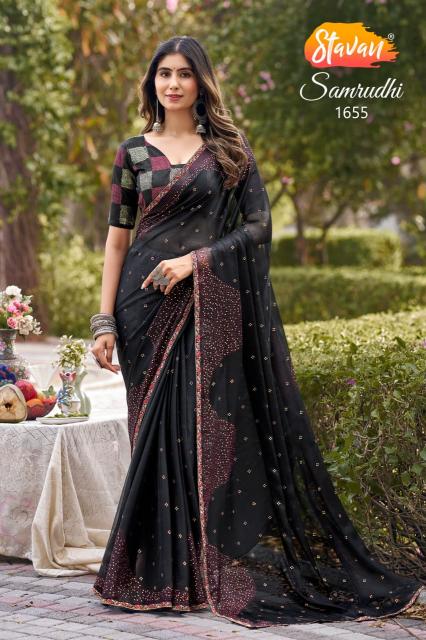 Stavan Samrudhi catalog wholesale saree from india