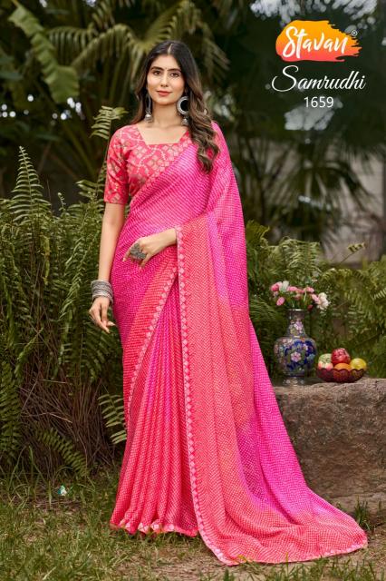 Stavan Samrudhi catalog wholesale saree from india