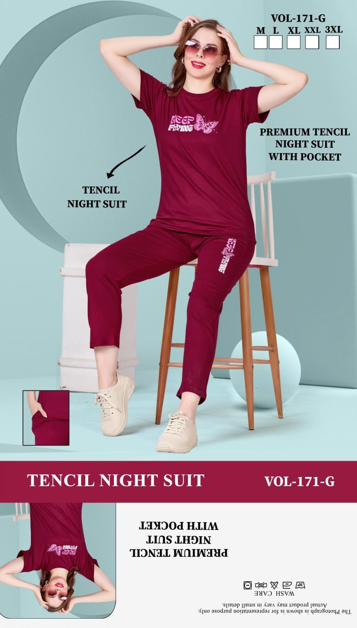 Summer Special CO-ORD SET VOL.JC- 171 G catalog night dress surat wholesaler in mumbai
