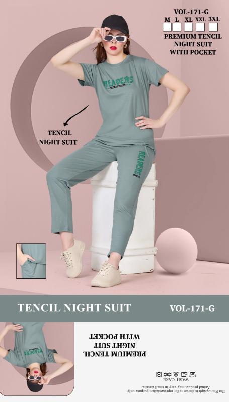 Summer Special CO-ORD SET VOL.JC- 171 G catalog night dress surat wholesaler in mumbai