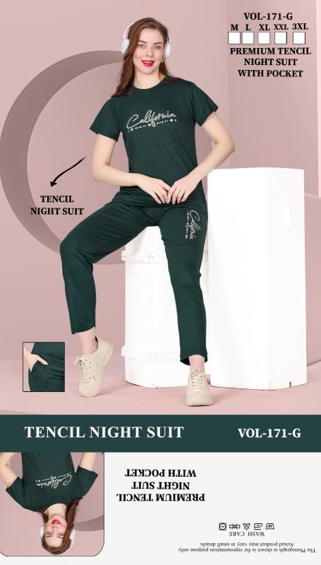 Summer Special CO-ORD SET VOL.JC- 171 G catalog night dress surat wholesaler in mumbai
