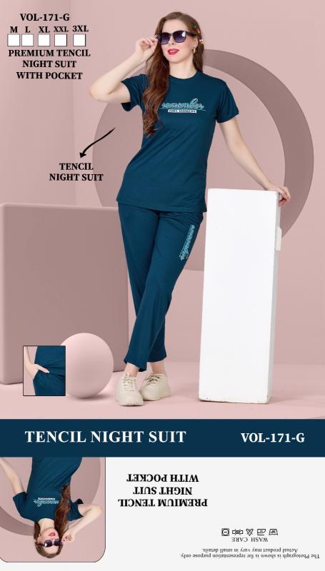 Summer Special CO-ORD SET VOL.JC- 171 G catalog night dress surat wholesaler in mumbai