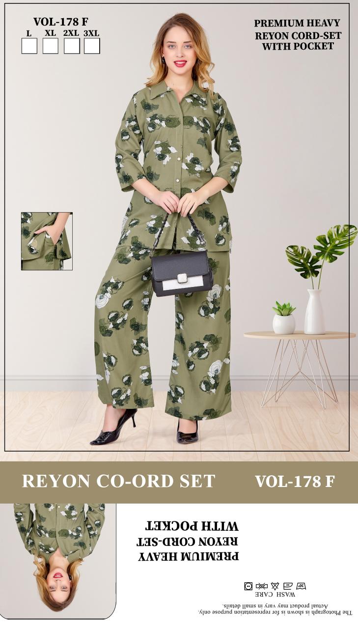 Summer Special VOL.Co-Ord Set JC- 178 F catalog co ord set night dress