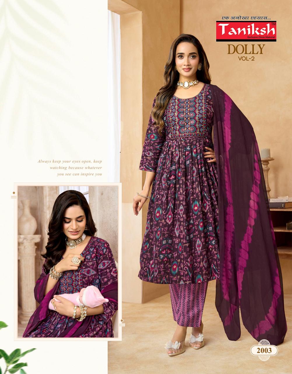 Taniksh Dolly vol 2 catalog feeding kurtis wholesale online