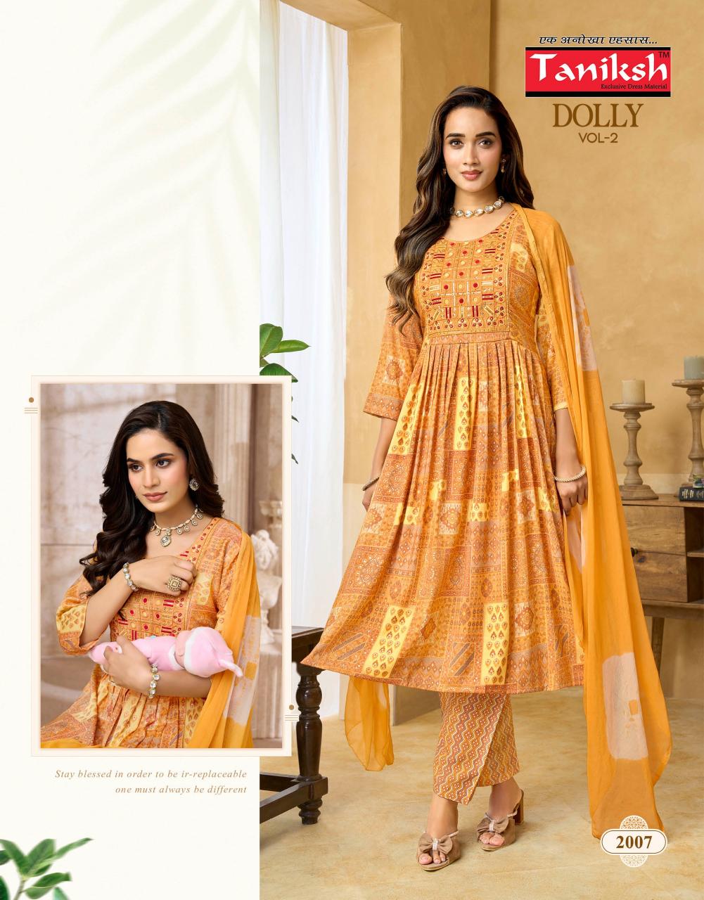 Taniksh Dolly vol 2 catalog feeding kurtis wholesale online