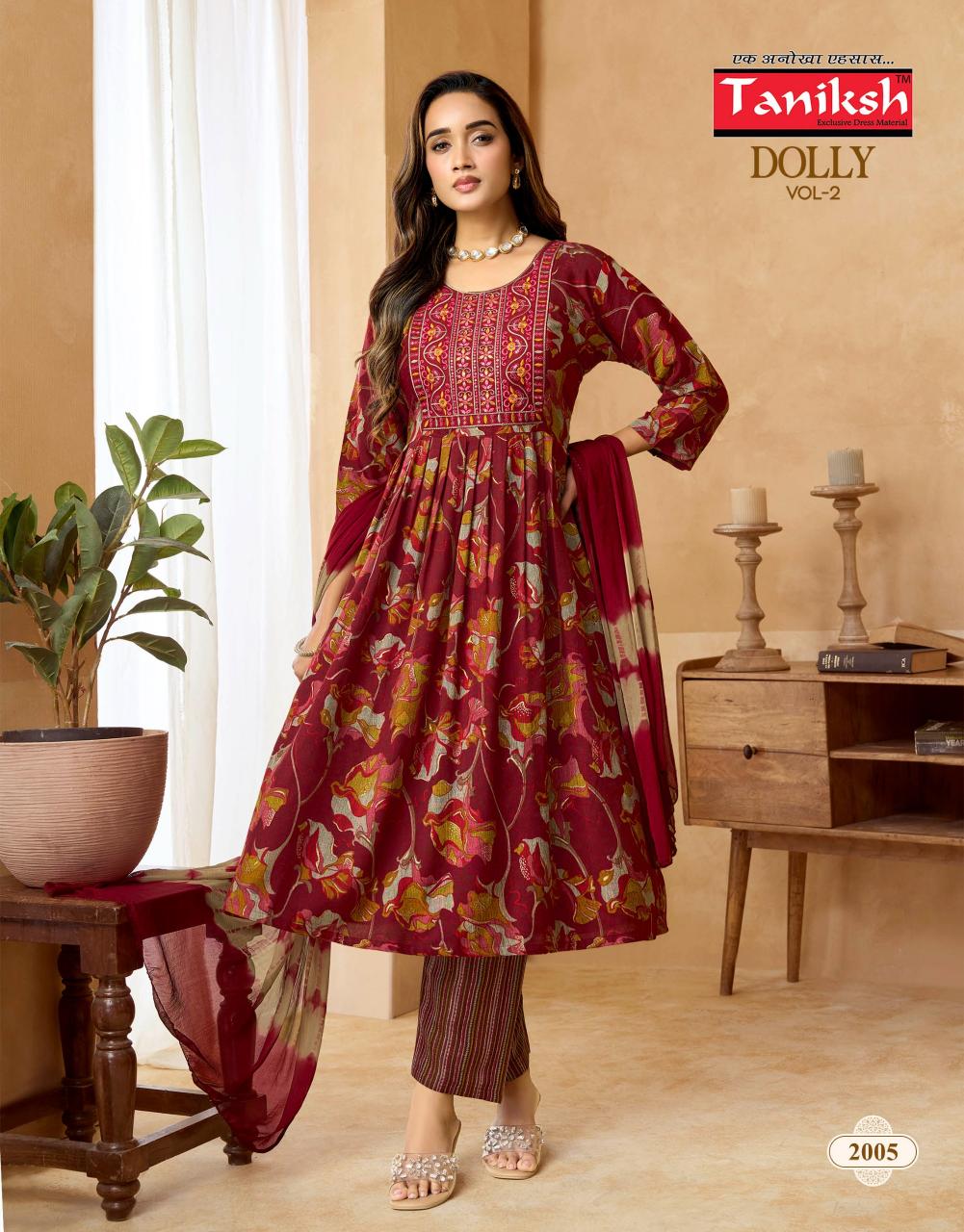 Taniksh Dolly vol 2 catalog feeding kurtis wholesale online