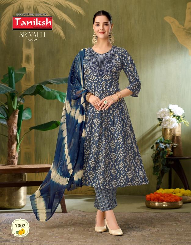 Taniksh Srivalli Vol 7 catalog high quality kurtis wholesale