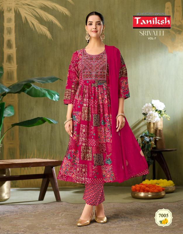 Taniksh Srivalli Vol 7 catalog high quality kurtis wholesale