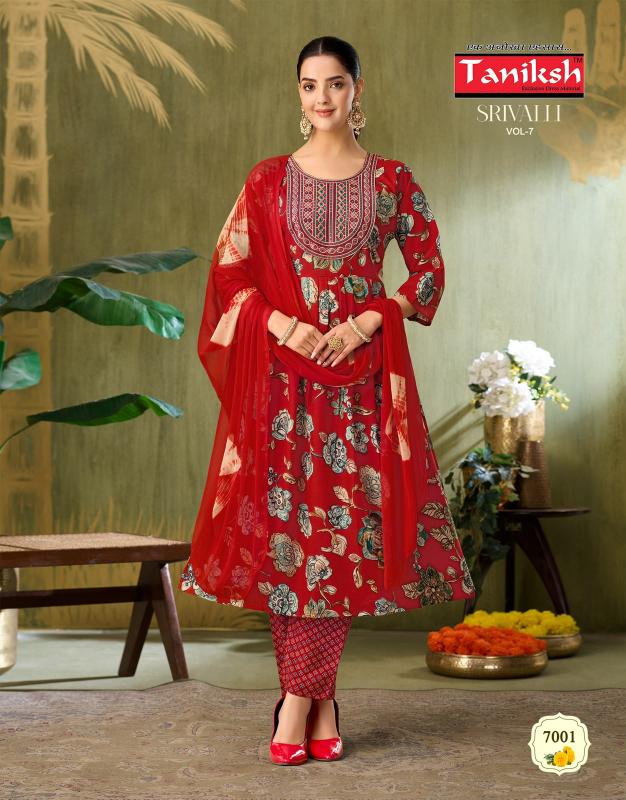 Taniksh Srivalli Vol 7 catalog high quality kurtis wholesale