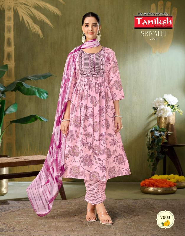 Taniksh Srivalli Vol 7 catalog high quality kurtis wholesale