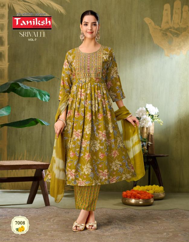 Taniksh Srivalli Vol 7 catalog high quality kurtis wholesale