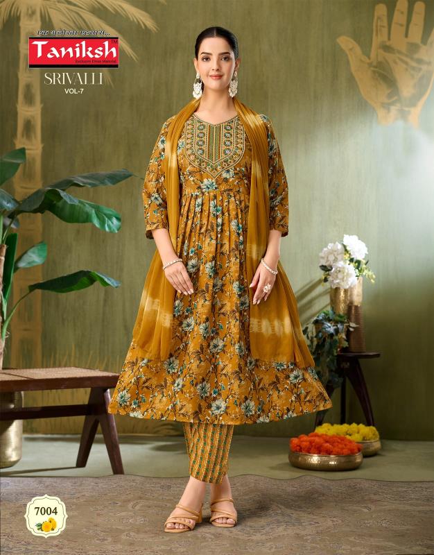 Taniksh Srivalli Vol 7 catalog high quality kurtis wholesale