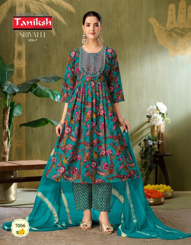 Taniksh Srivalli Vol 7 catalog high quality kurtis wholesale