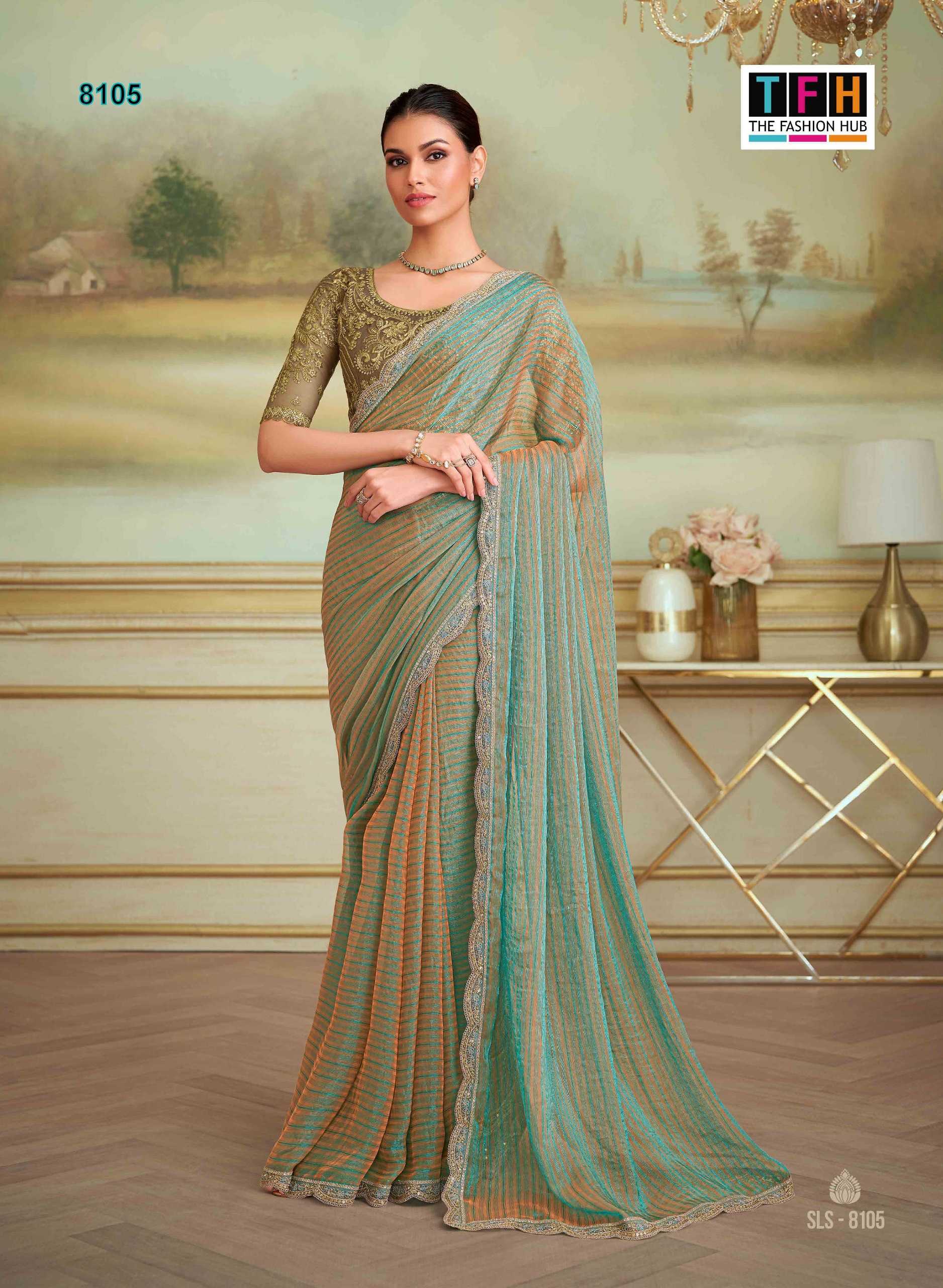 Tfh Salsa Style 5 catalog designer sarees wholesale in surat