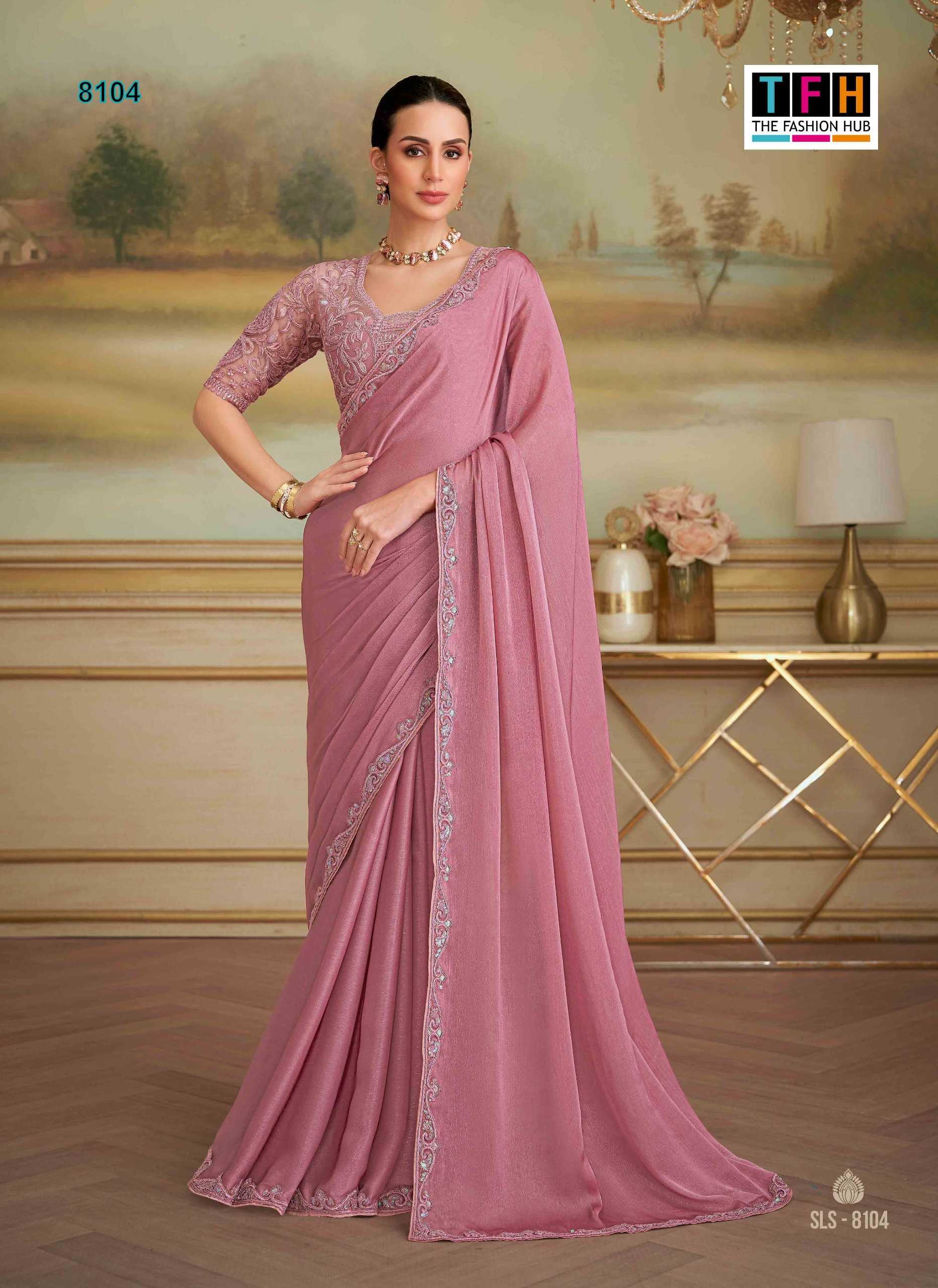Tfh Salsa Style 5 catalog designer sarees wholesale in surat