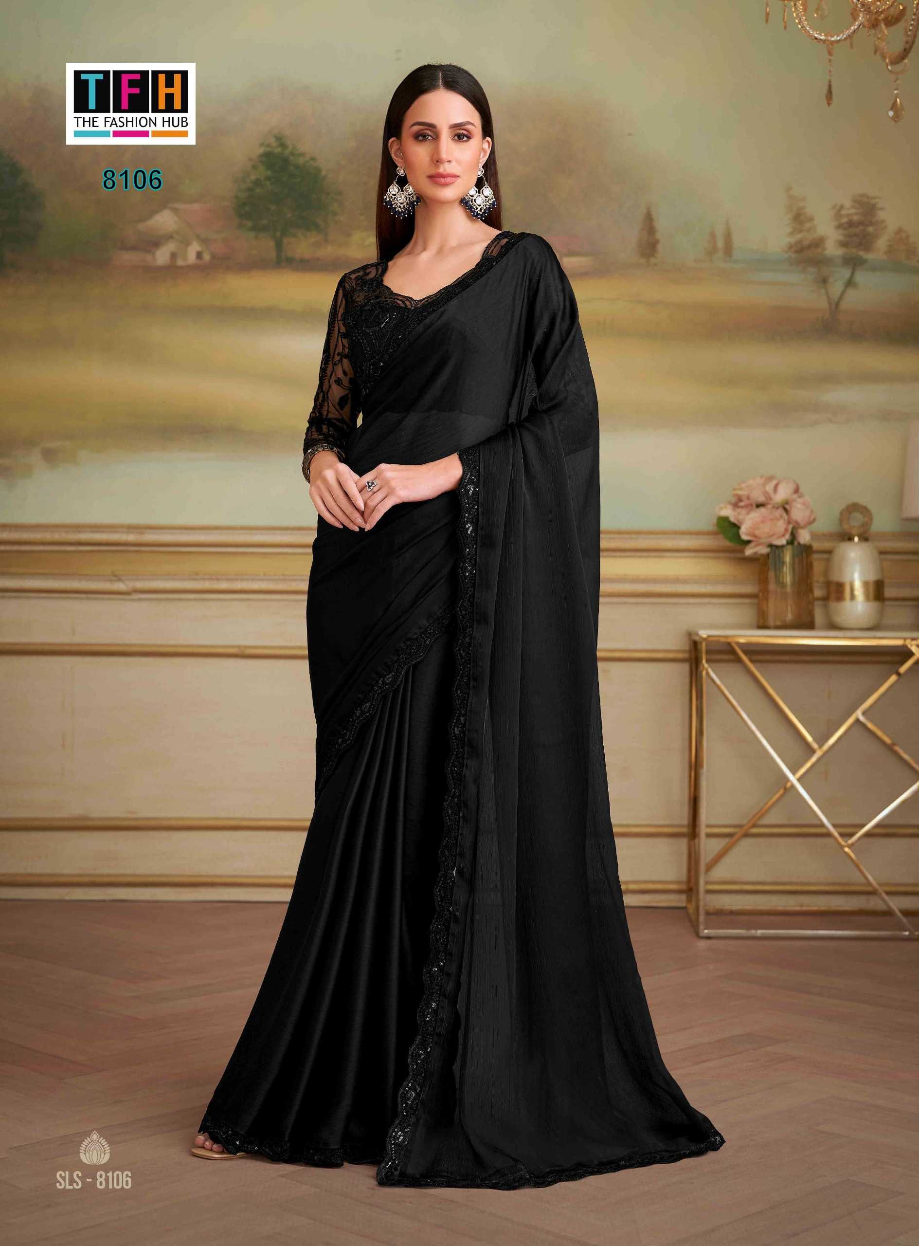 Tfh Salsa Style 5 catalog designer sarees wholesale in surat