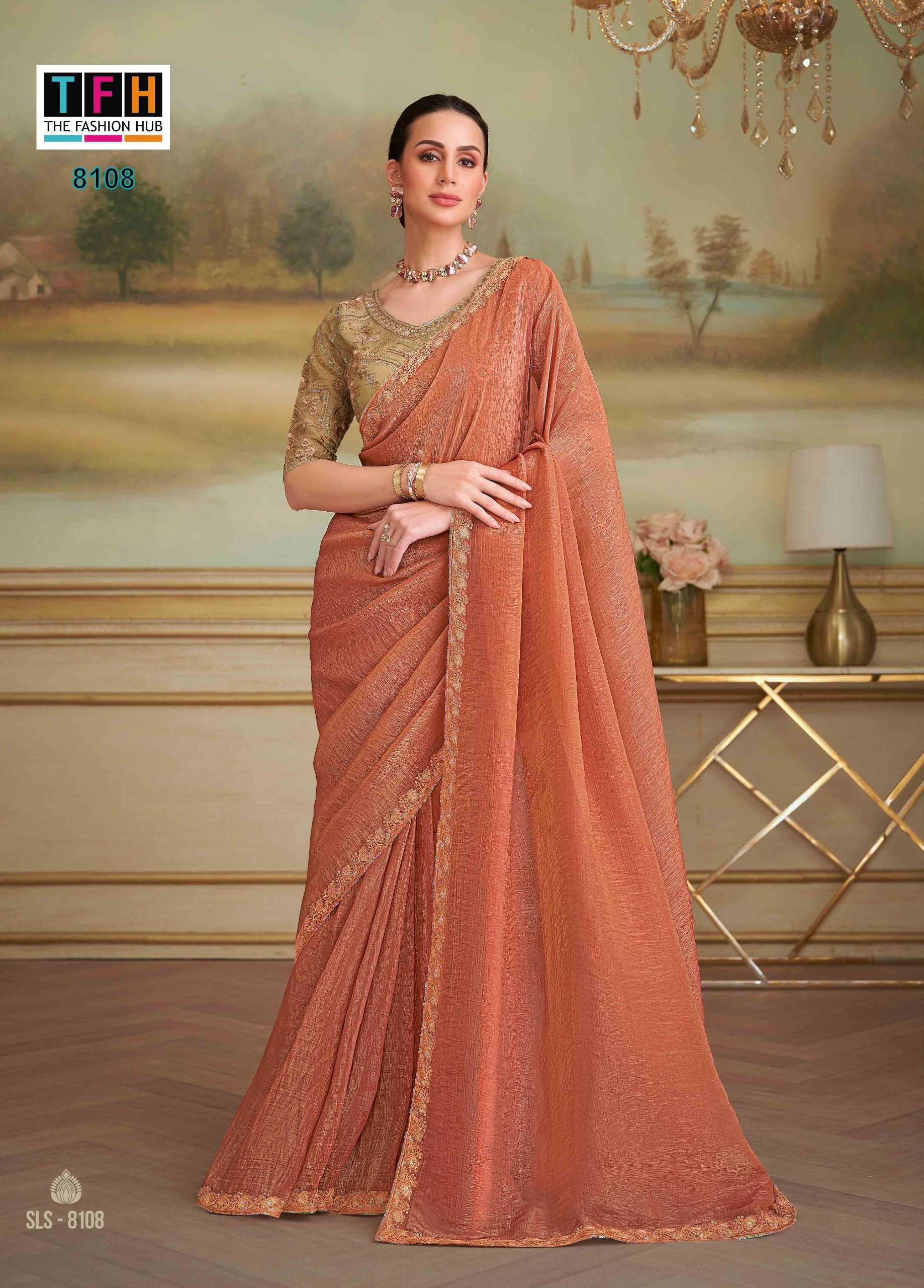 Tfh Salsa Style 5 catalog designer sarees wholesale in surat