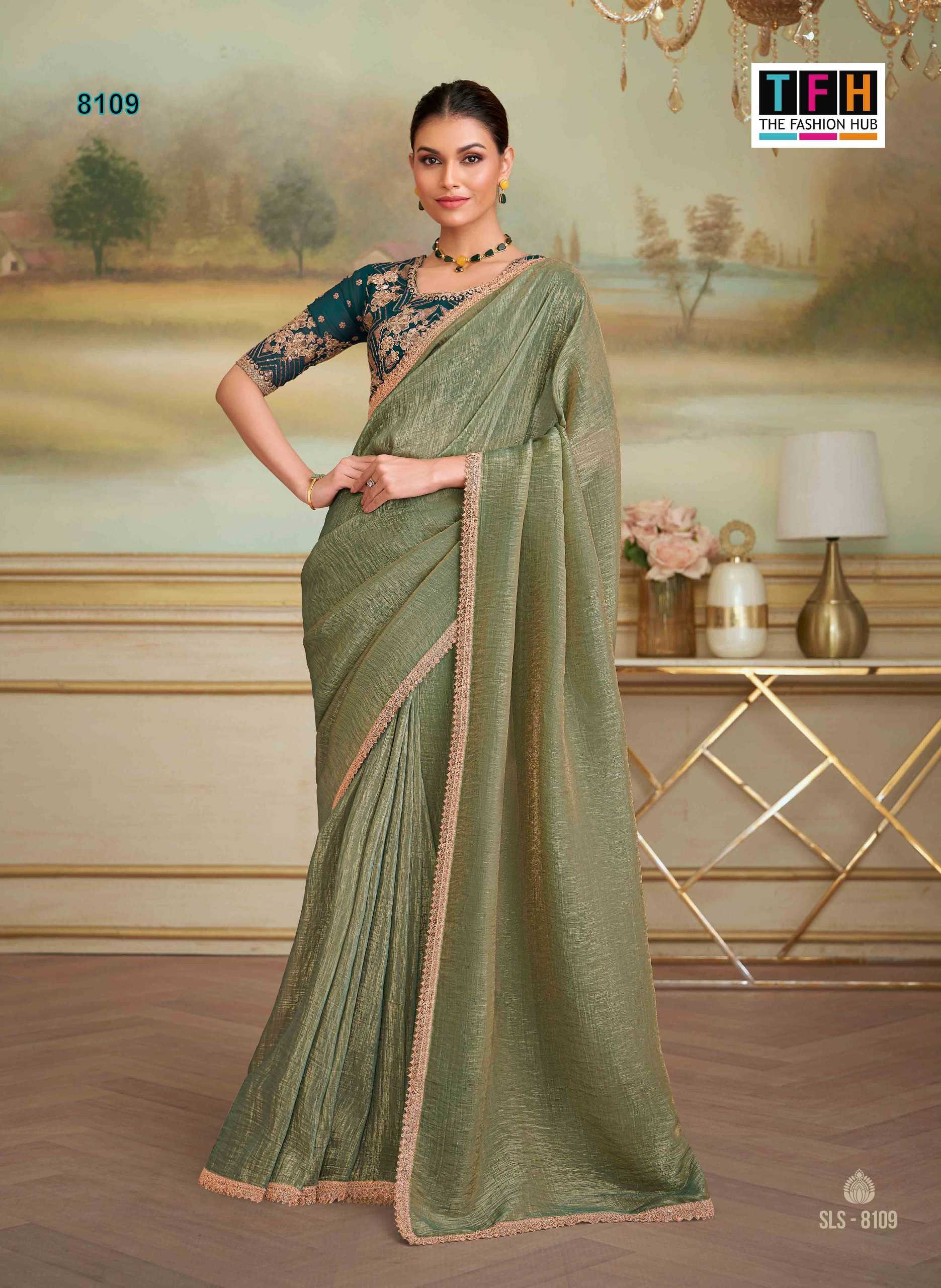 Tfh Salsa Style 5 catalog designer sarees wholesale in surat