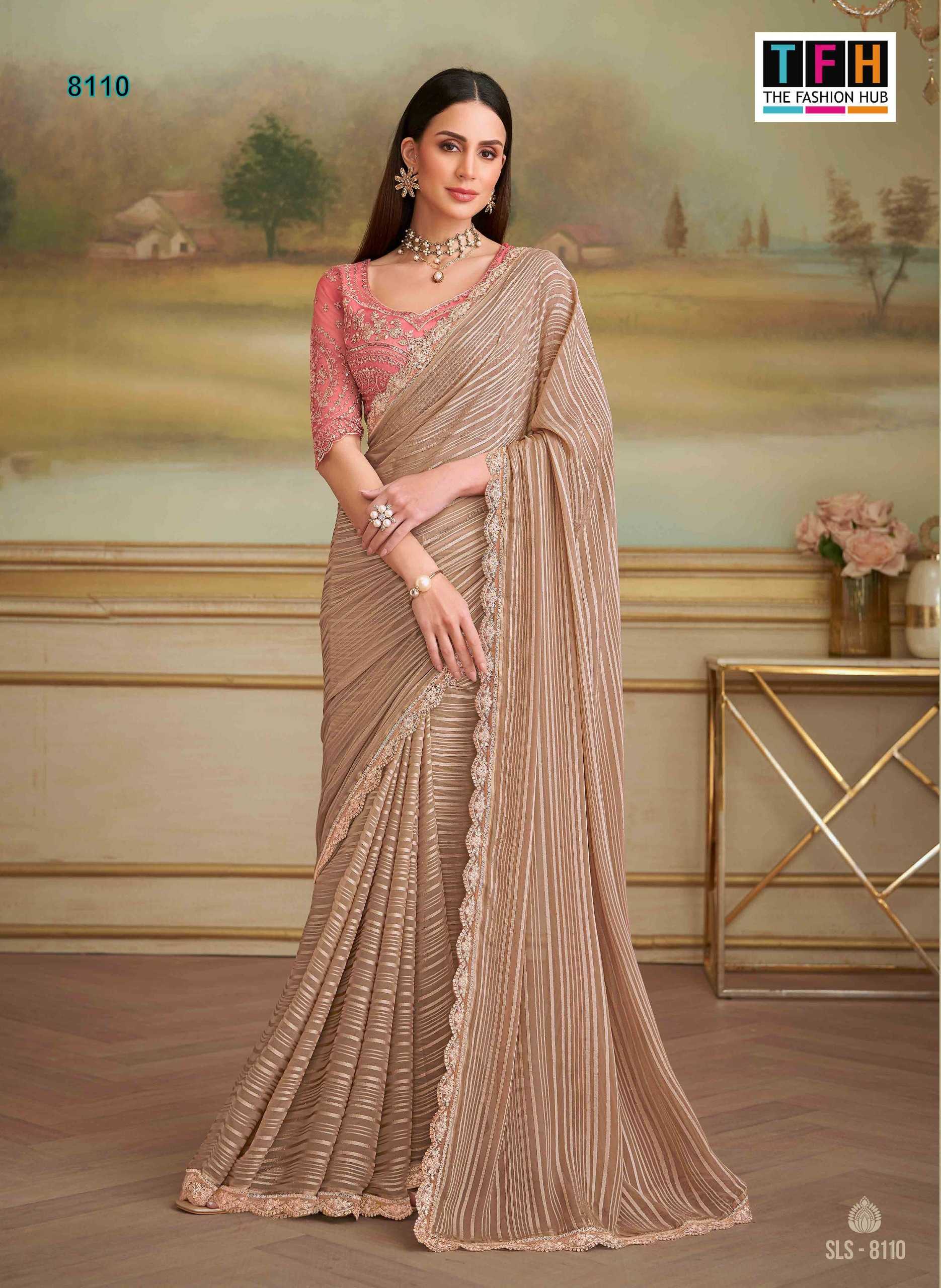 Tfh Salsa Style 5 catalog designer sarees wholesale in surat