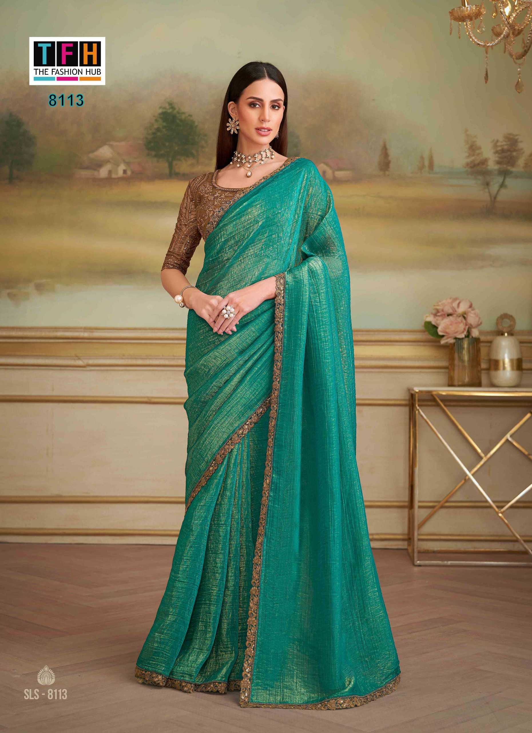 Tfh Salsa Style 5 catalog designer sarees wholesale in surat