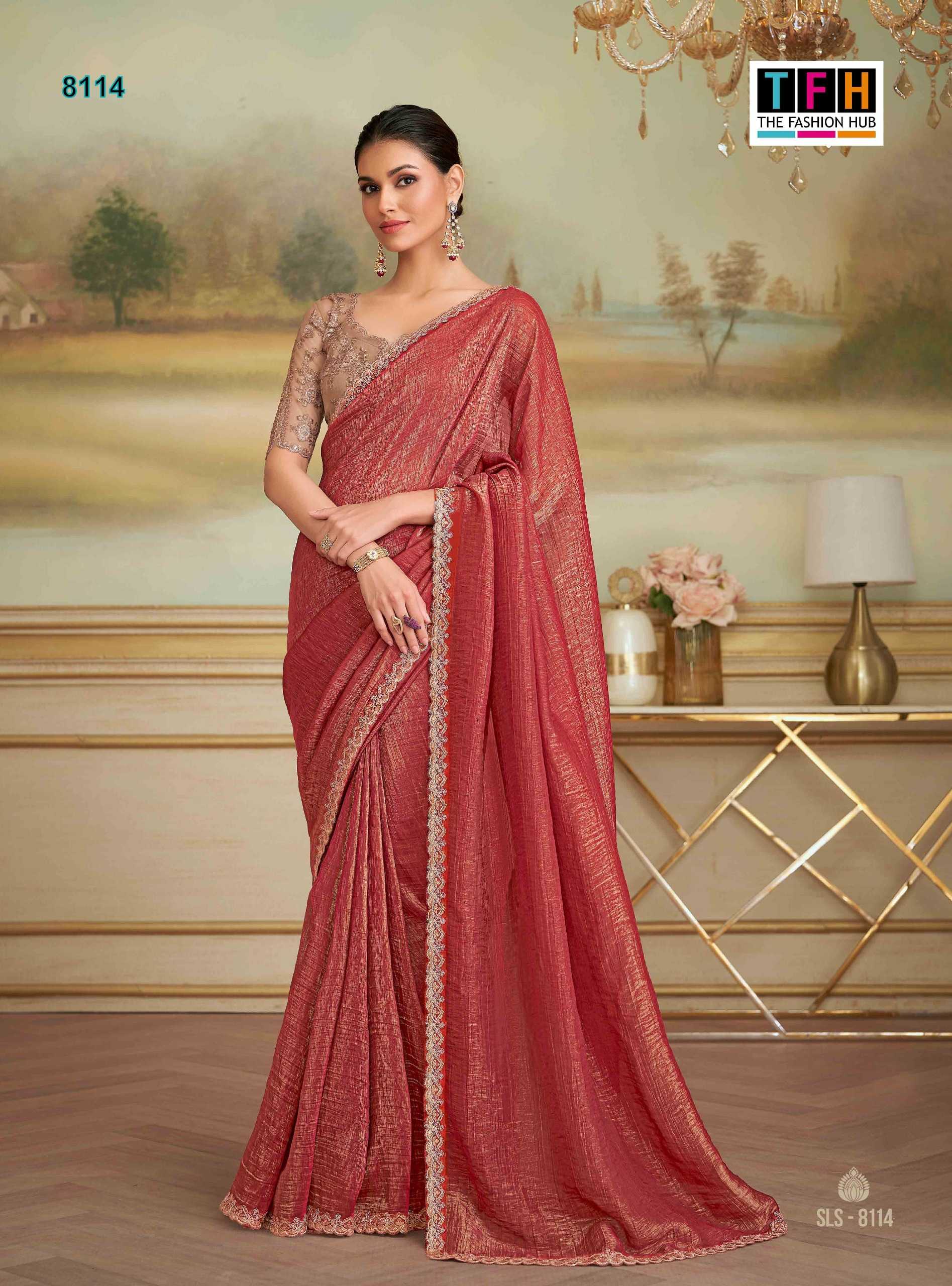Tfh Salsa Style 5 catalog designer sarees wholesale in surat