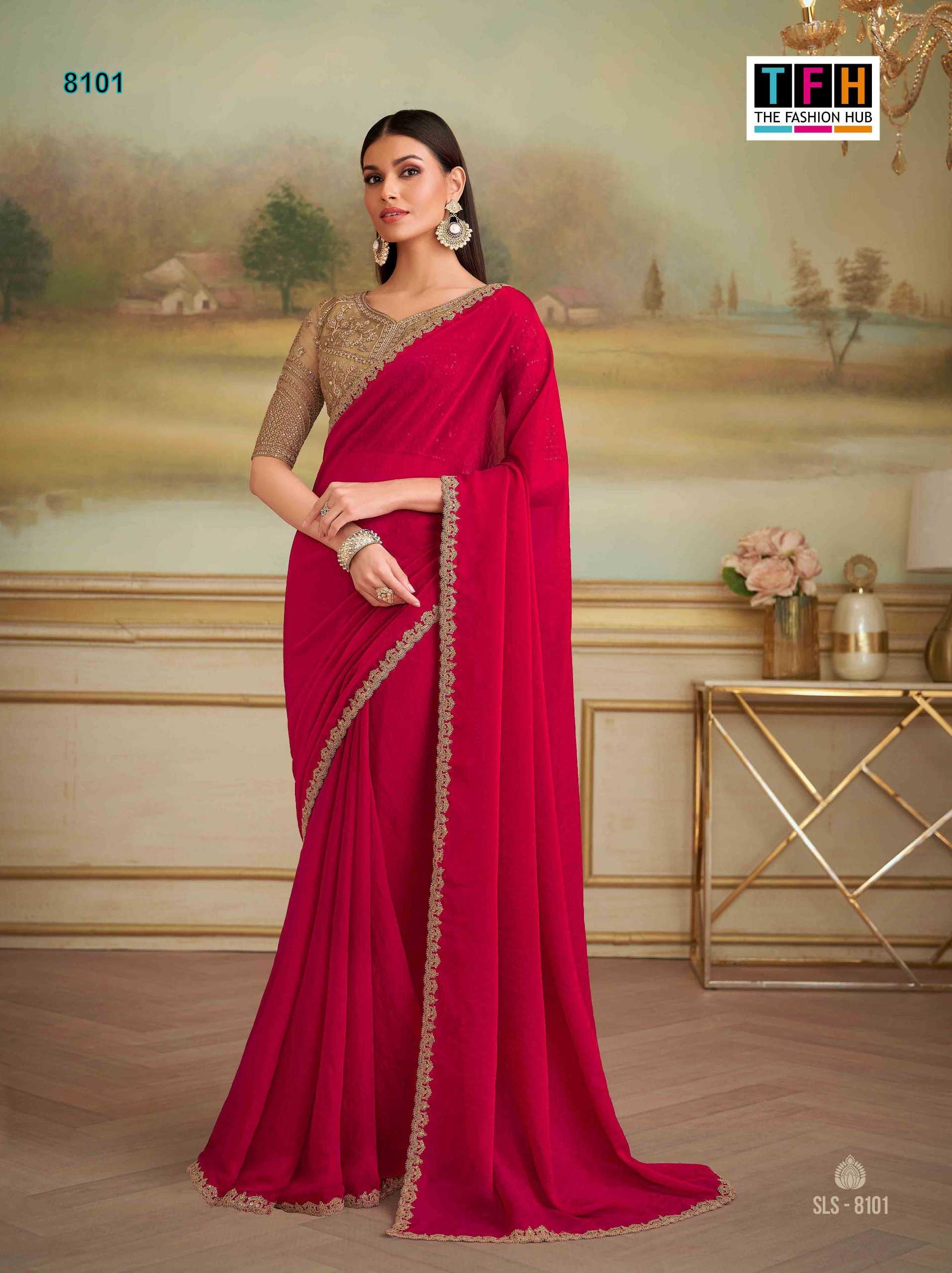 Tfh Salsa Style 5 catalog designer sarees wholesale in surat
