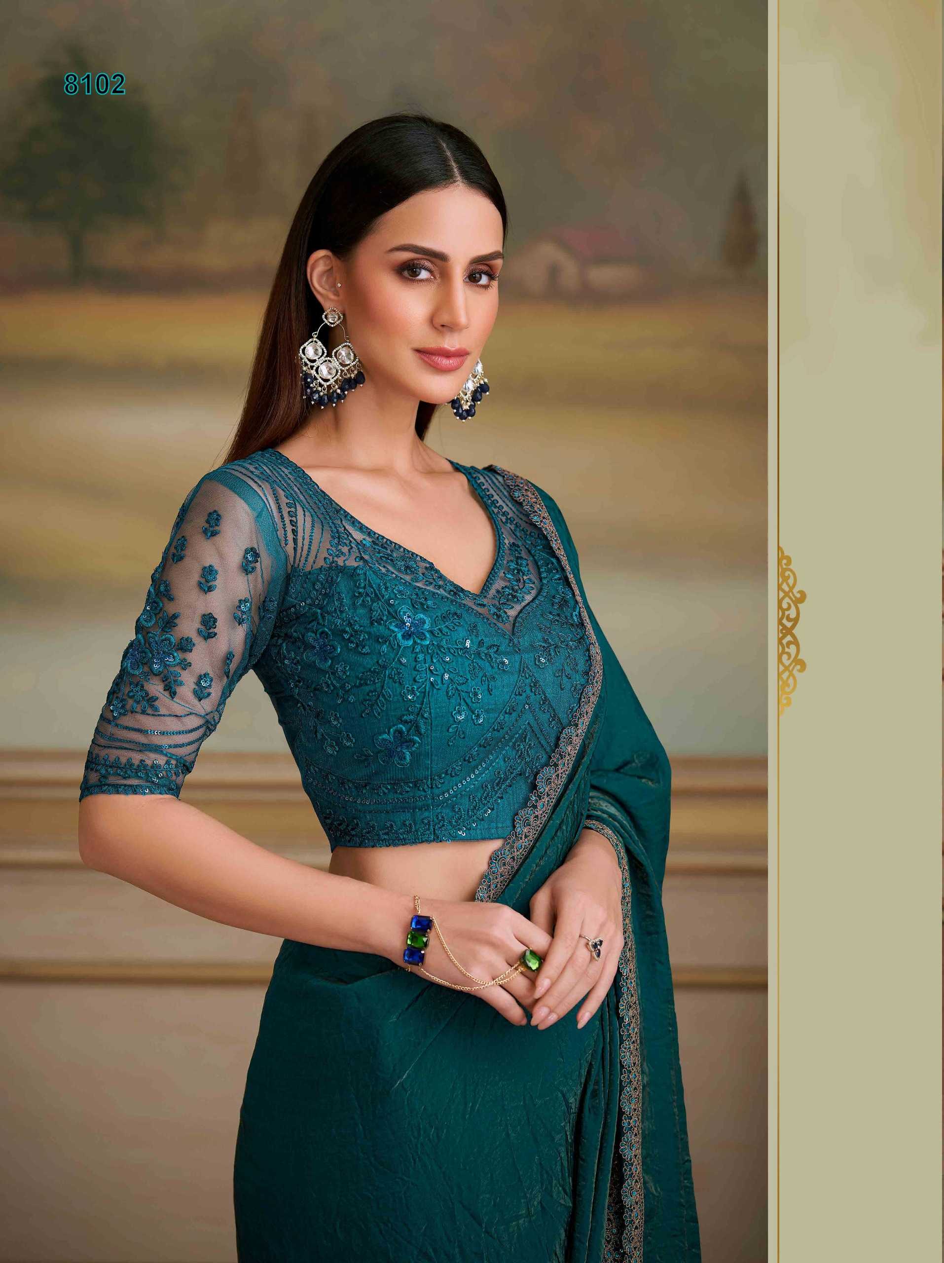 Tfh Salsa Style 5 catalog designer sarees wholesale in surat
