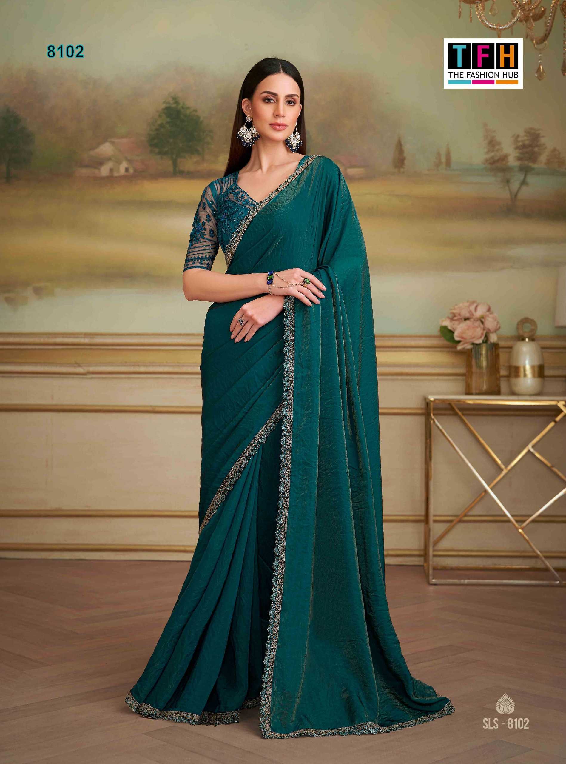 Tfh Salsa Style 5 catalog designer sarees wholesale in surat