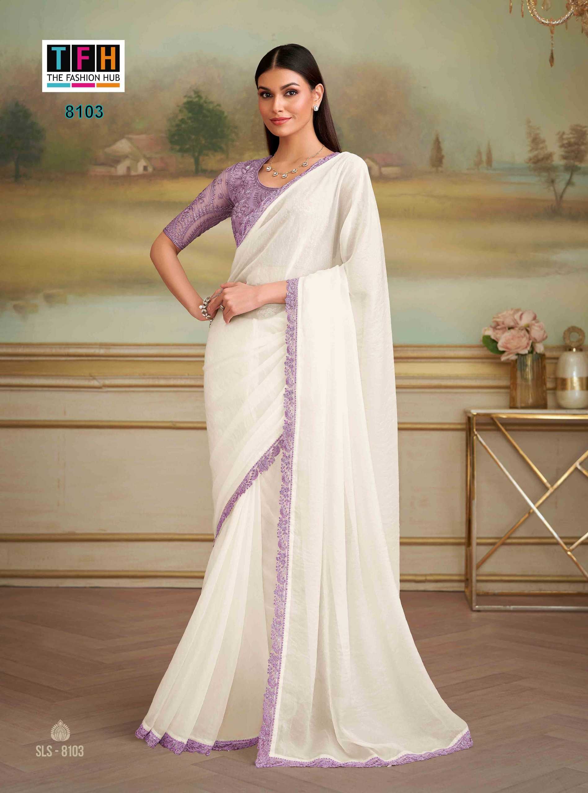 Tfh Salsa Style 5 catalog designer sarees wholesale in surat