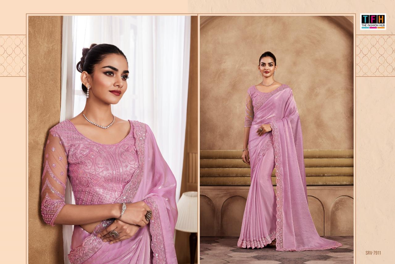 TFH Sarvaratna vol 2 catalog designer saree wholesale market in delhi