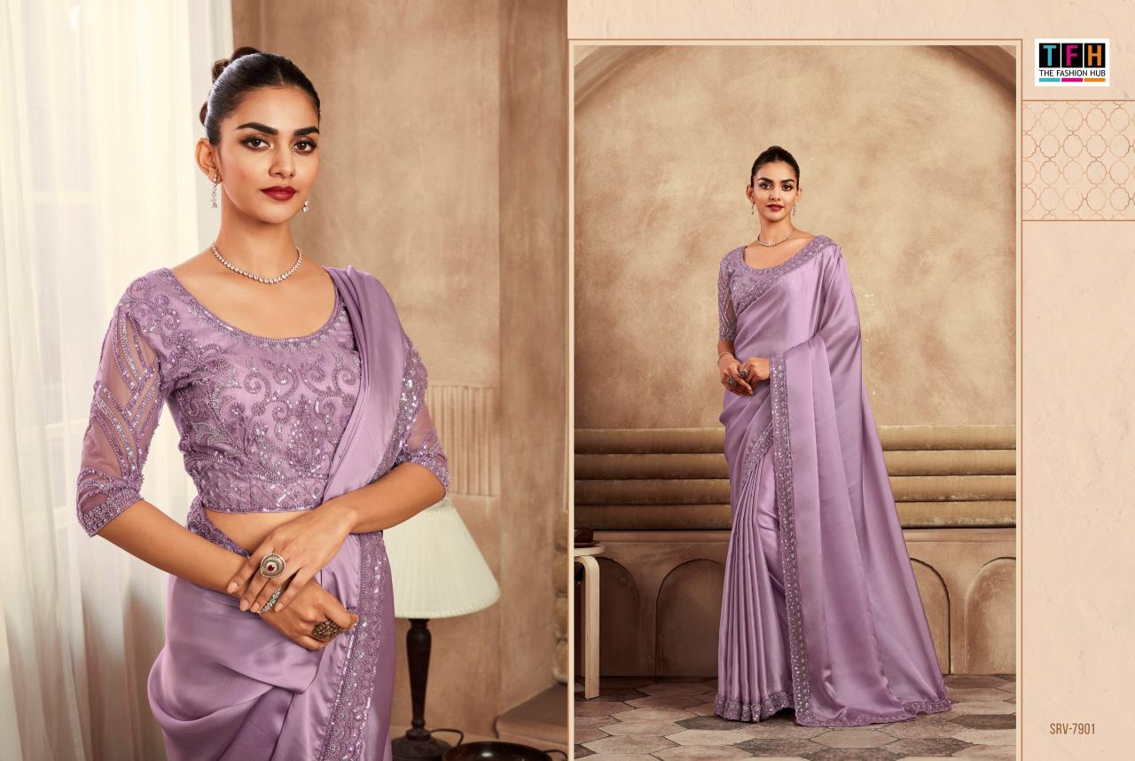 TFH Sarvaratna vol 2 catalog designer saree wholesale market in delhi