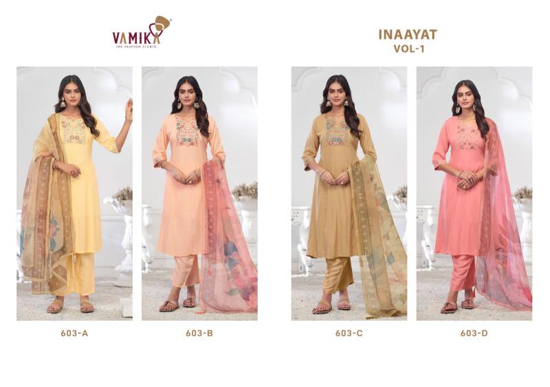 Vamika Inayat vol 1 catalog wholesale kurti catalogue online
