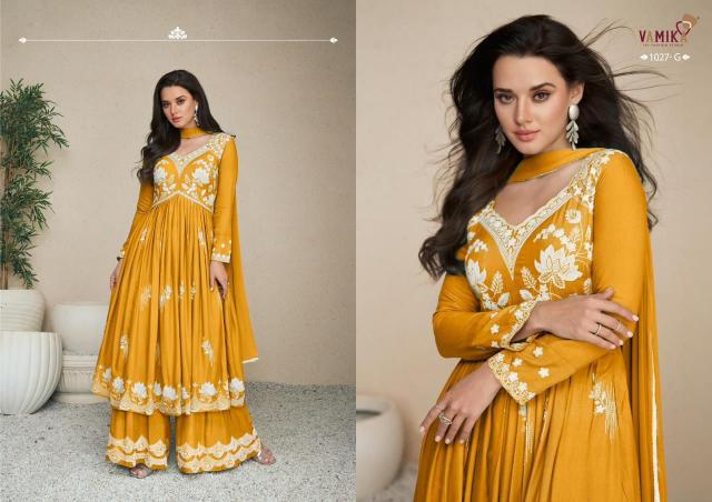 Vamika Lakhnavi Vol 5 Hit List (D.NO.1027F To 1027J) catalog kurti wholesaler nowfloats in bangalore