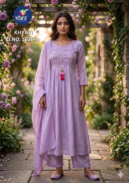 Vitara Khyati catalog cotton kurtis online wholesale