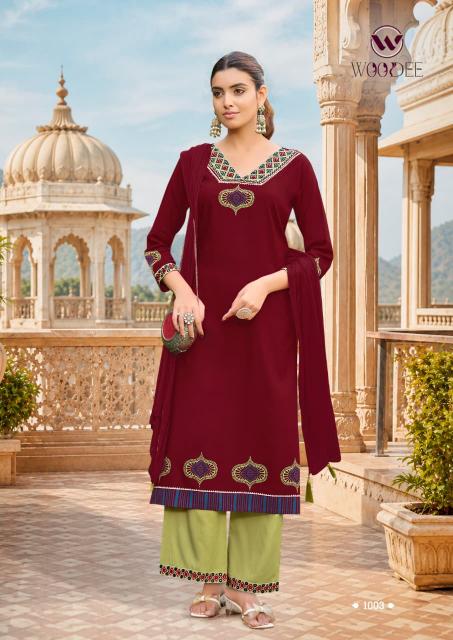 Woodee Noor catalog wholesale kurti market in surat 
