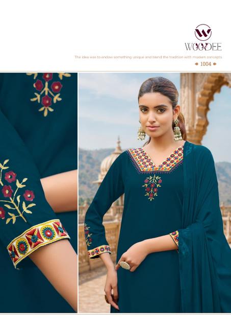 Woodee Noor catalog wholesale kurti market in surat 