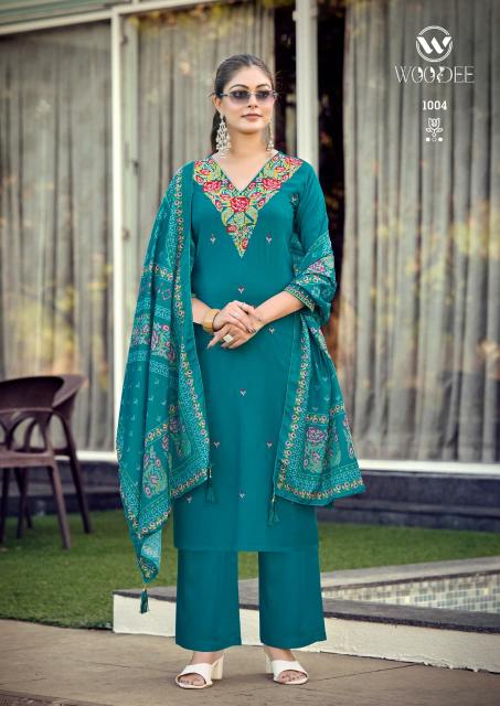 Woodee Rutvi catalog rayon kurtis wholesale delhi