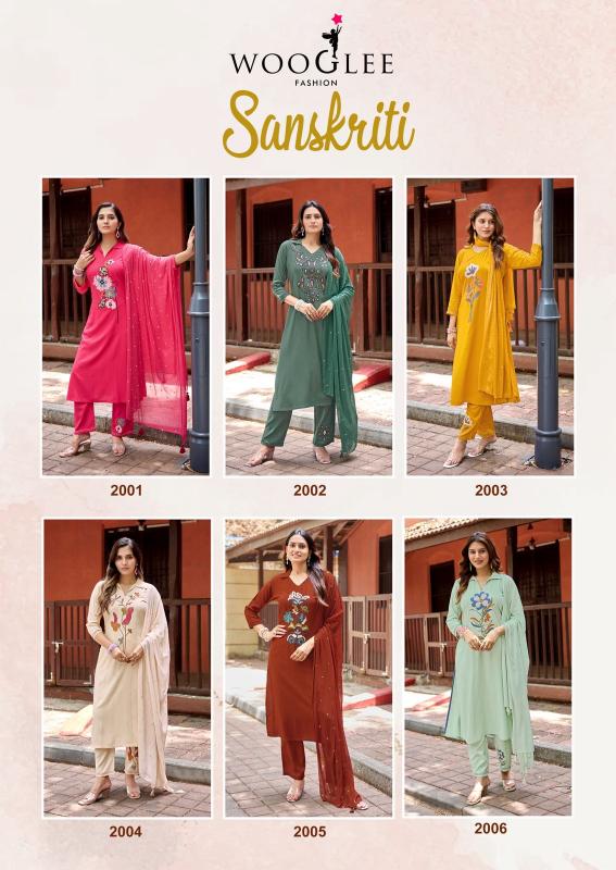 Wooglee Sanskriti catalog rayon kurti wholesaler in kolkata